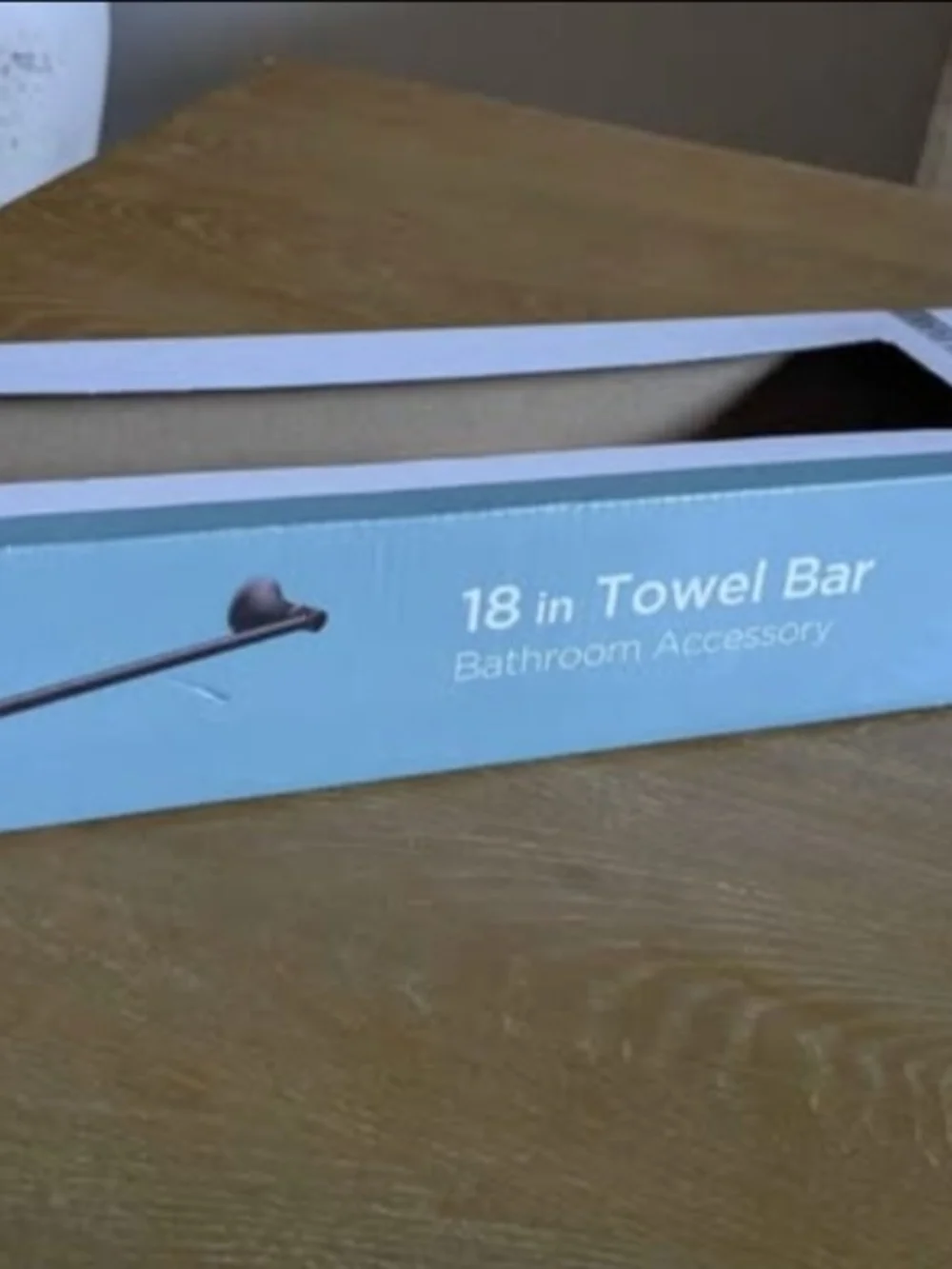 NIB Black 18 in Towel Bar
